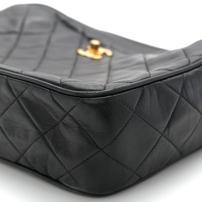 Chanel Lambskin Quilted Camera Case Black 11 of 12