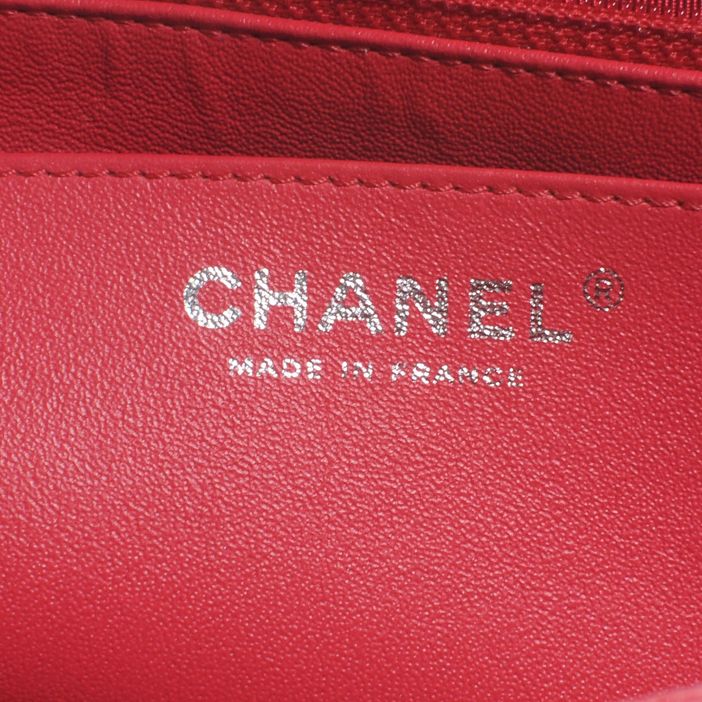 Washed Caviar Jumbo Single Flap Fuchsia