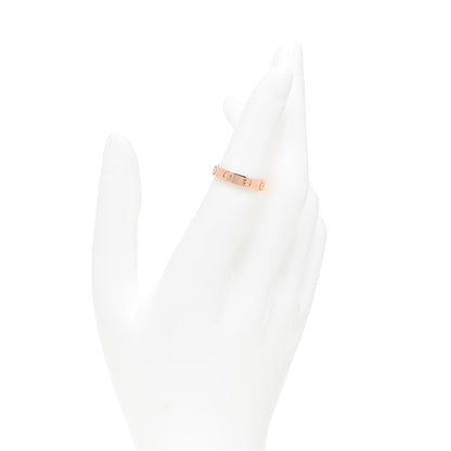 Cartier 18K Pink Gold 3.5mm LOVE Wedding Band Ring 50 5.25 2 of 4