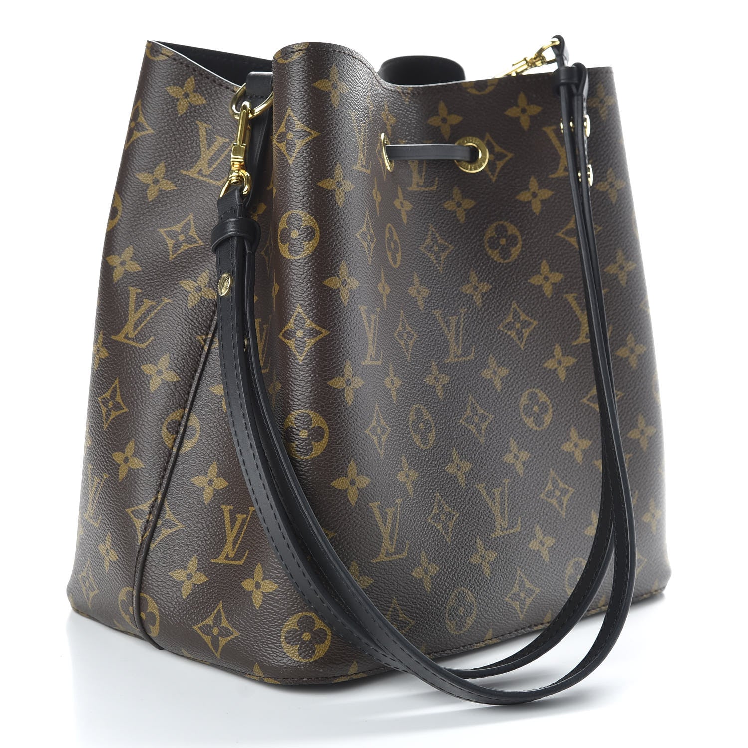 Louis Vuitton Monogram Neonoe MM Black 2 of 9