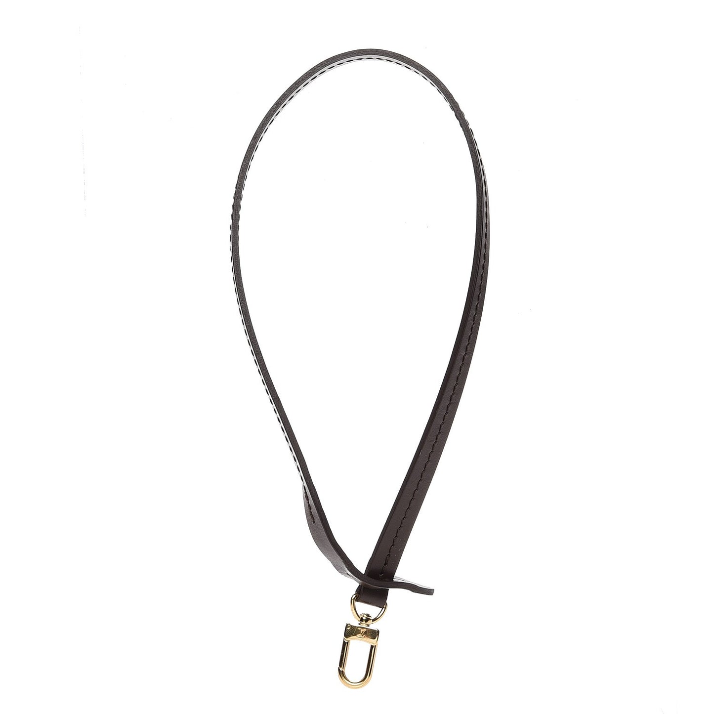 Calfskin Pochette Accessories Strap Brown