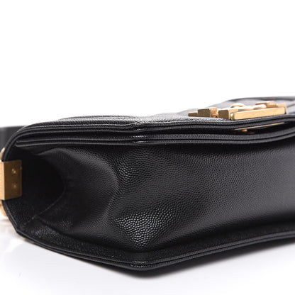 Chanel Caviar Quilted Small Boy Flap Black 8 of 10