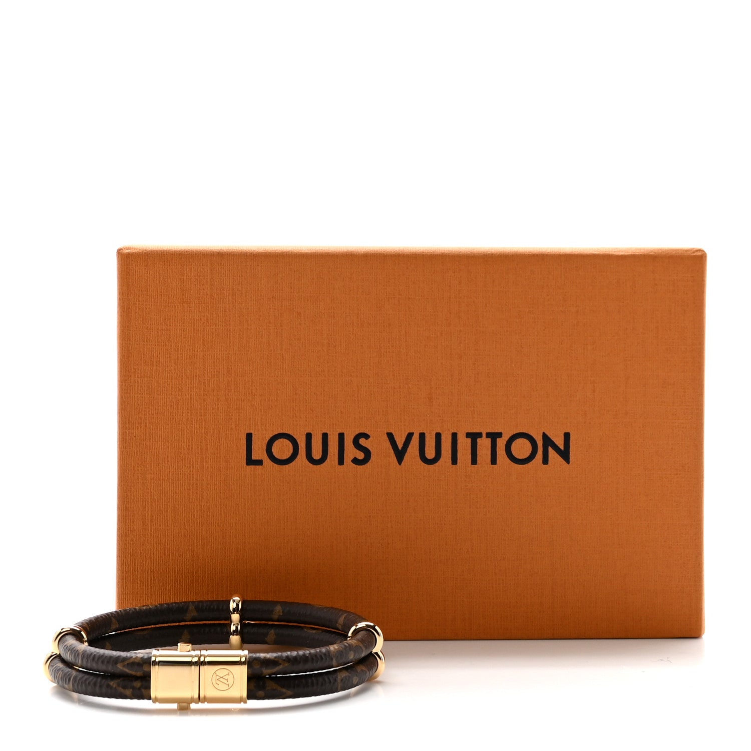 Louis Vuitton Monogram Keep it Twice Bracelet 19 5 of 5