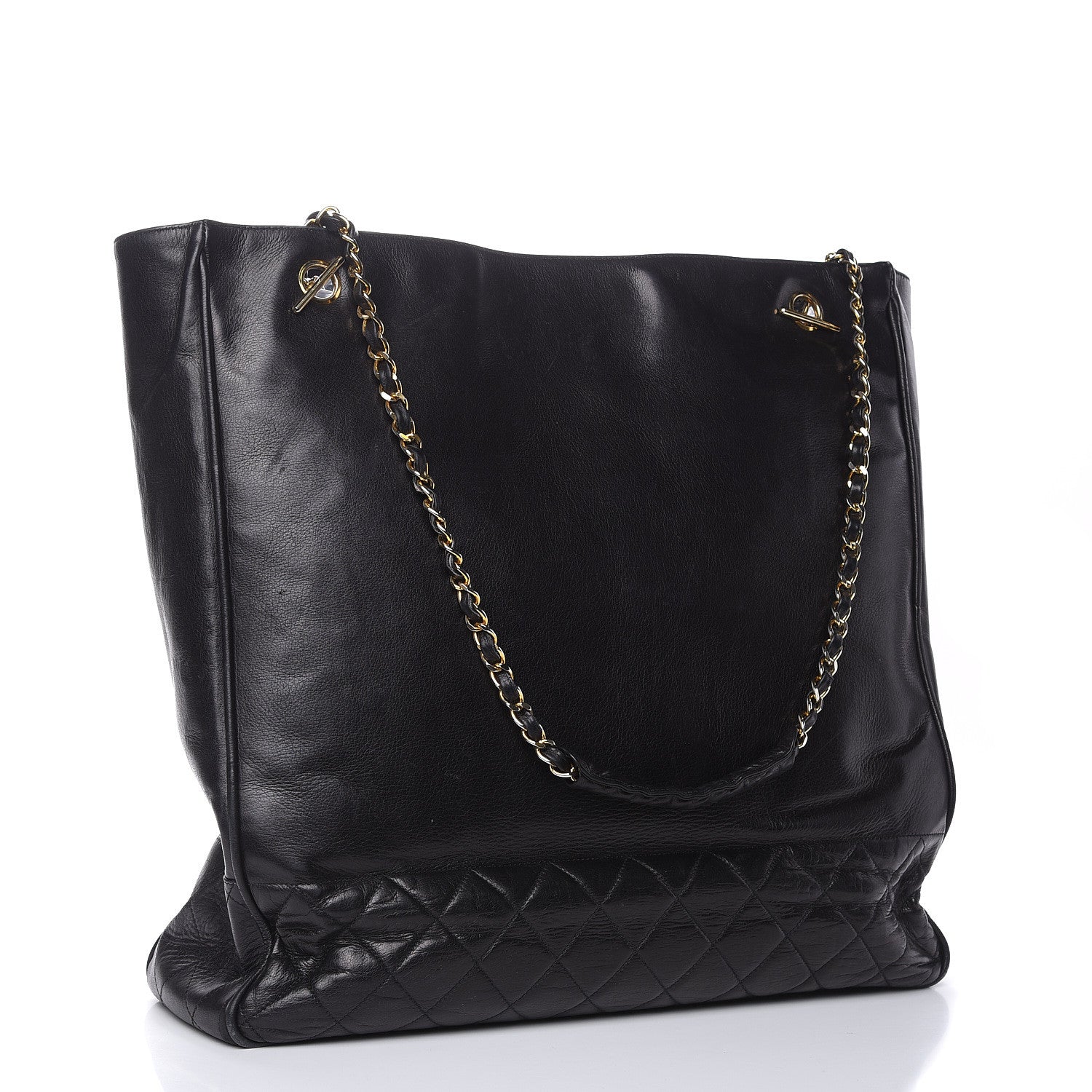 Chanel Lambskin Quilted Shoulder Bag Black 3 of 16