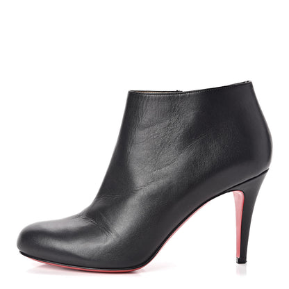 Christian Louboutin Calfskin Belle 85 Ankle Boots 39 Black 1 of 10