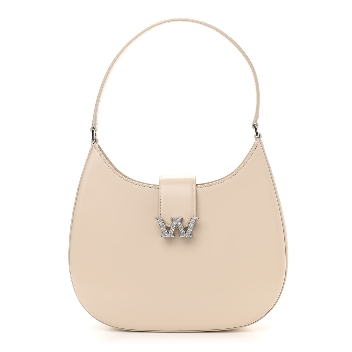 Calfskin Small Legacy Hobo Porcelain