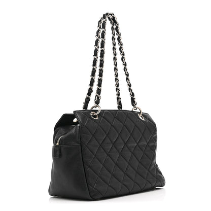 Chanel Caviar Quilted Petit Timeless Tote PTT Black 3 of 11