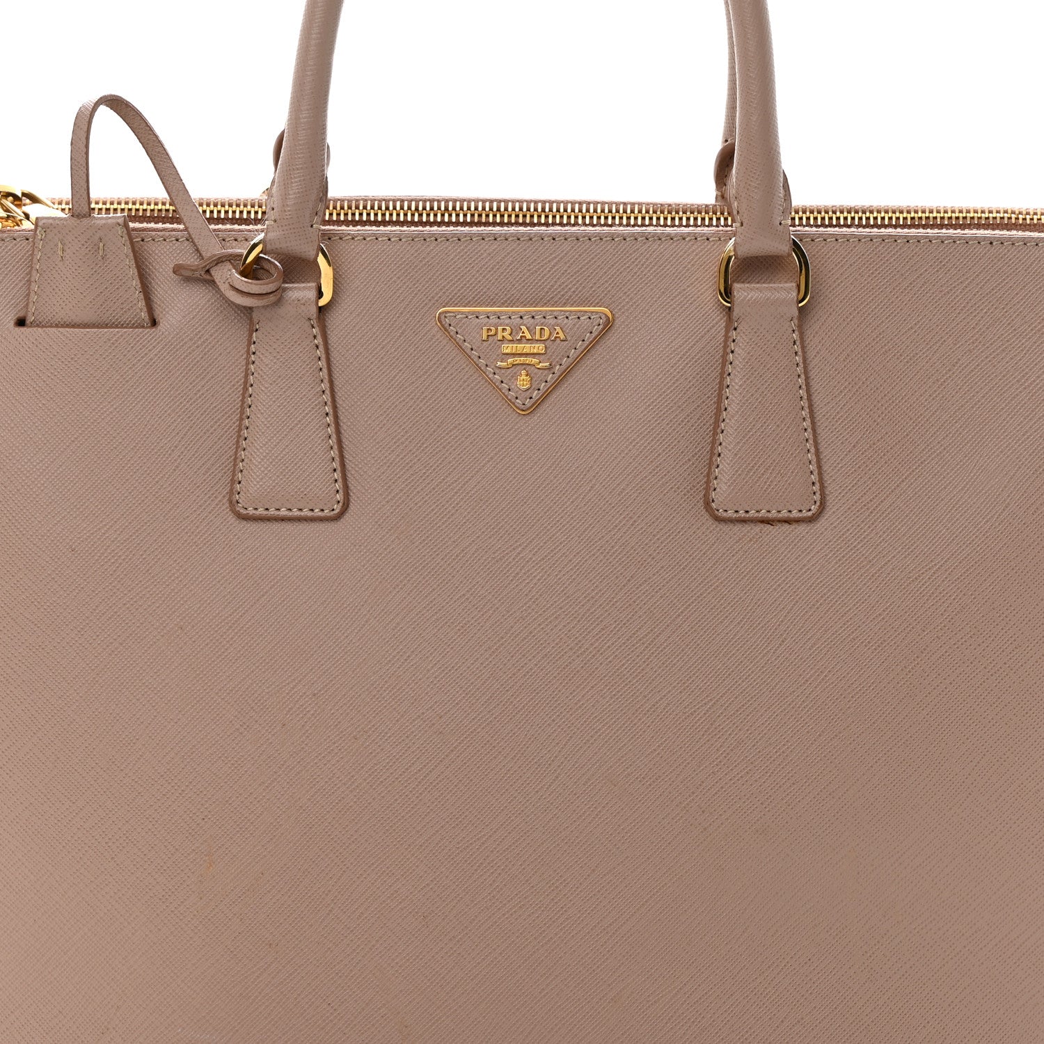 Prada Saffiano Large Galleria Double Zip Tote Cammeo 11 of 29