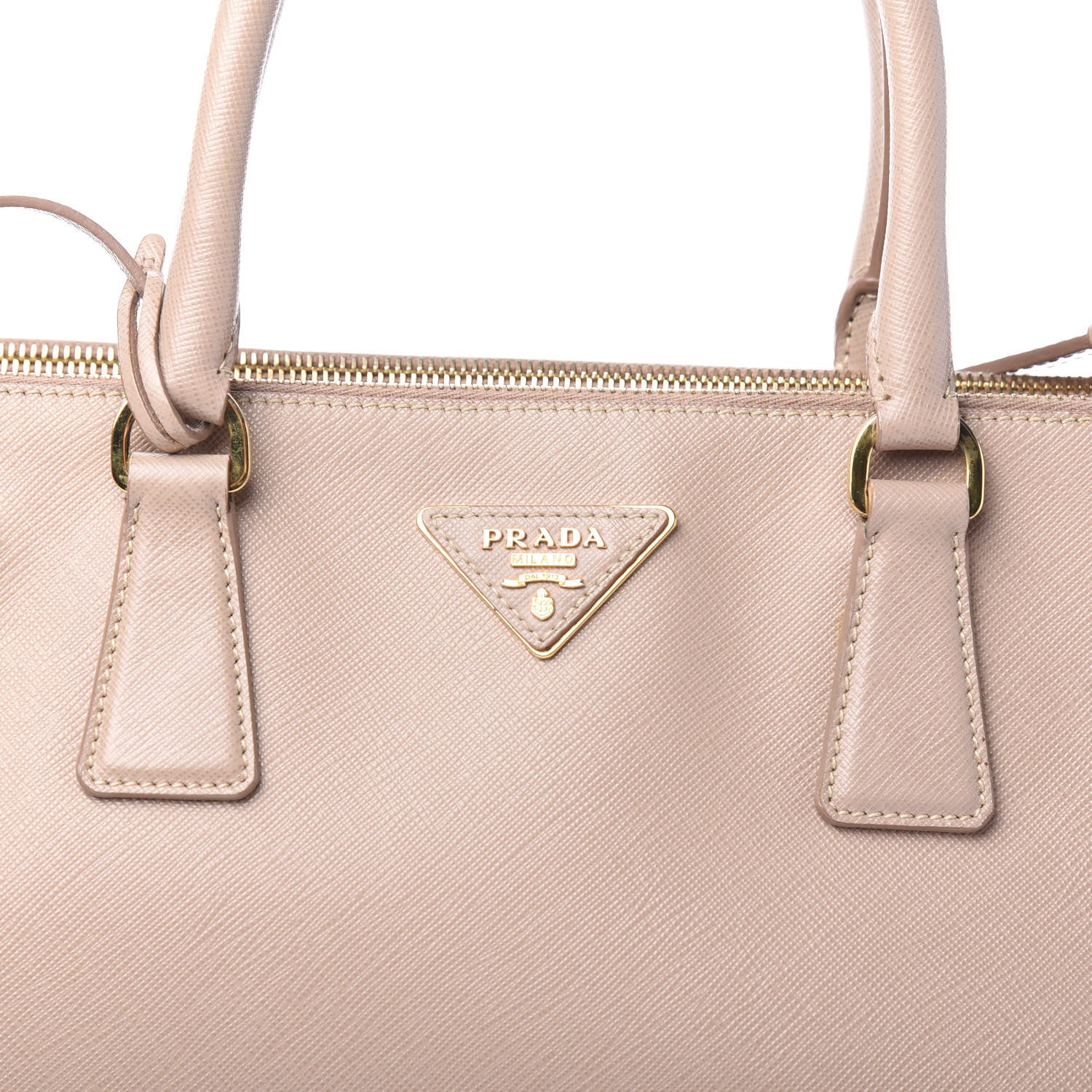 Prada Saffiano Medium Galleria Double Zip Tote Cammeo 12 of 12