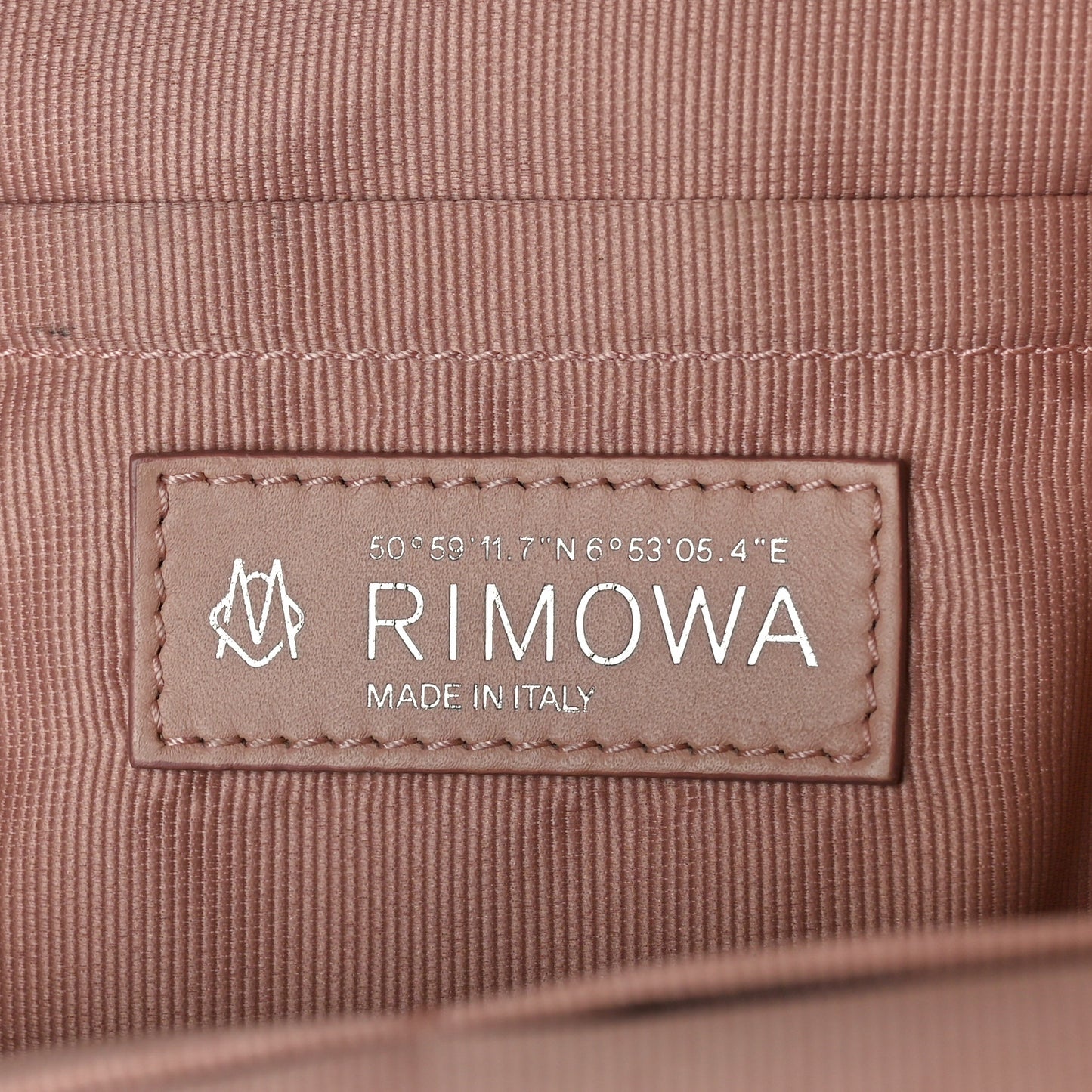 Canvas Calfskin Never Still Small Backpack Pink