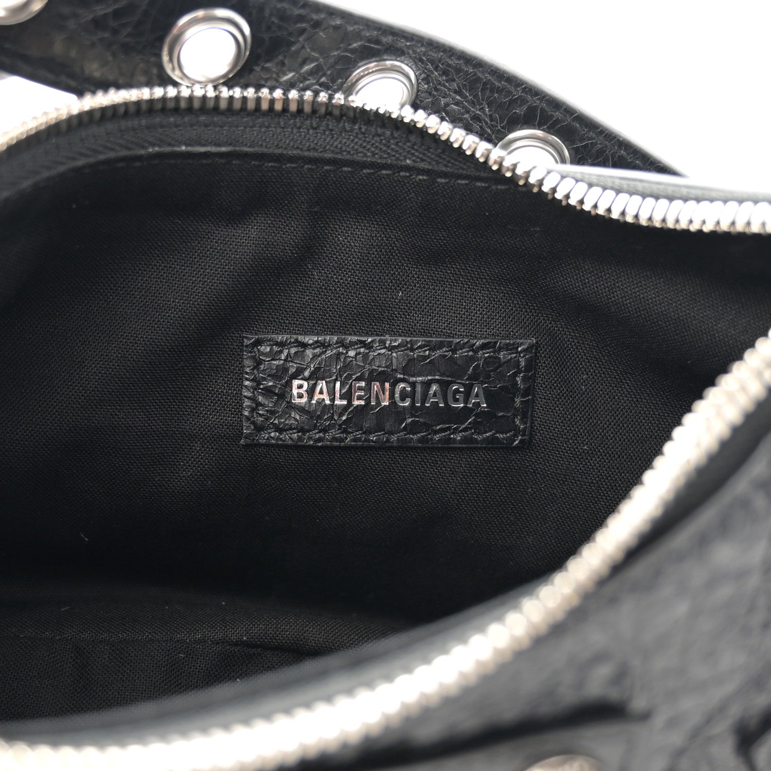 Balenciaga Agneau Arena Le Cagole Shoulder Bag XS Black 7 of 11