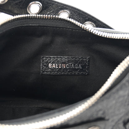 Balenciaga Agneau Arena Le Cagole Shoulder Bag XS Black 7 of 11