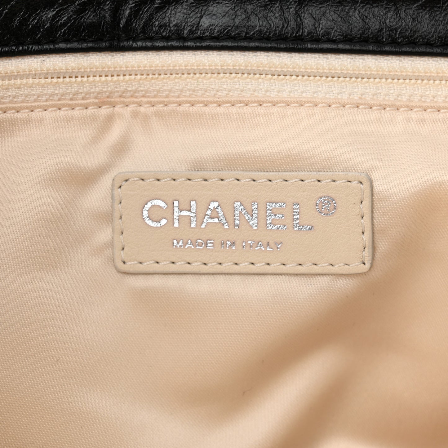 Lambskin East West Mademoiselle Flap Black