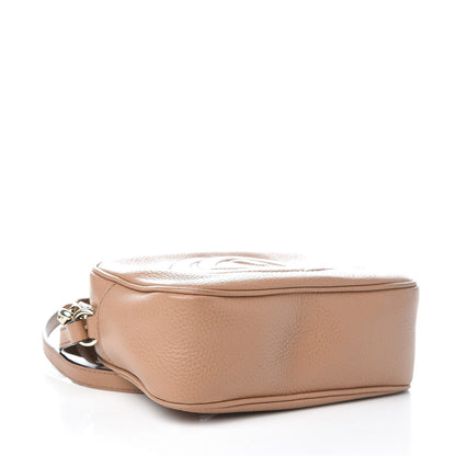 Gucci Pebbled Calfskin Small Soho Disco Bag Rose Beige 4 of 9