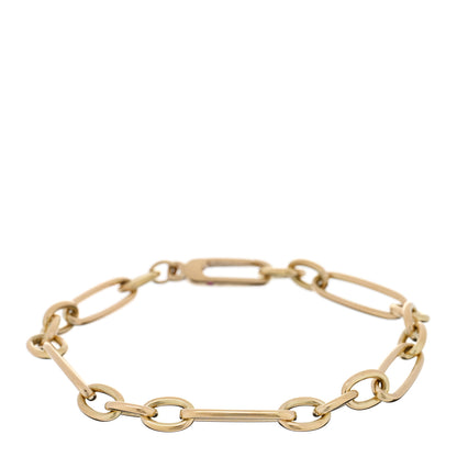 Roberto Coin 18K Yellow Gold Alternating Link Bracelet 1 of 3