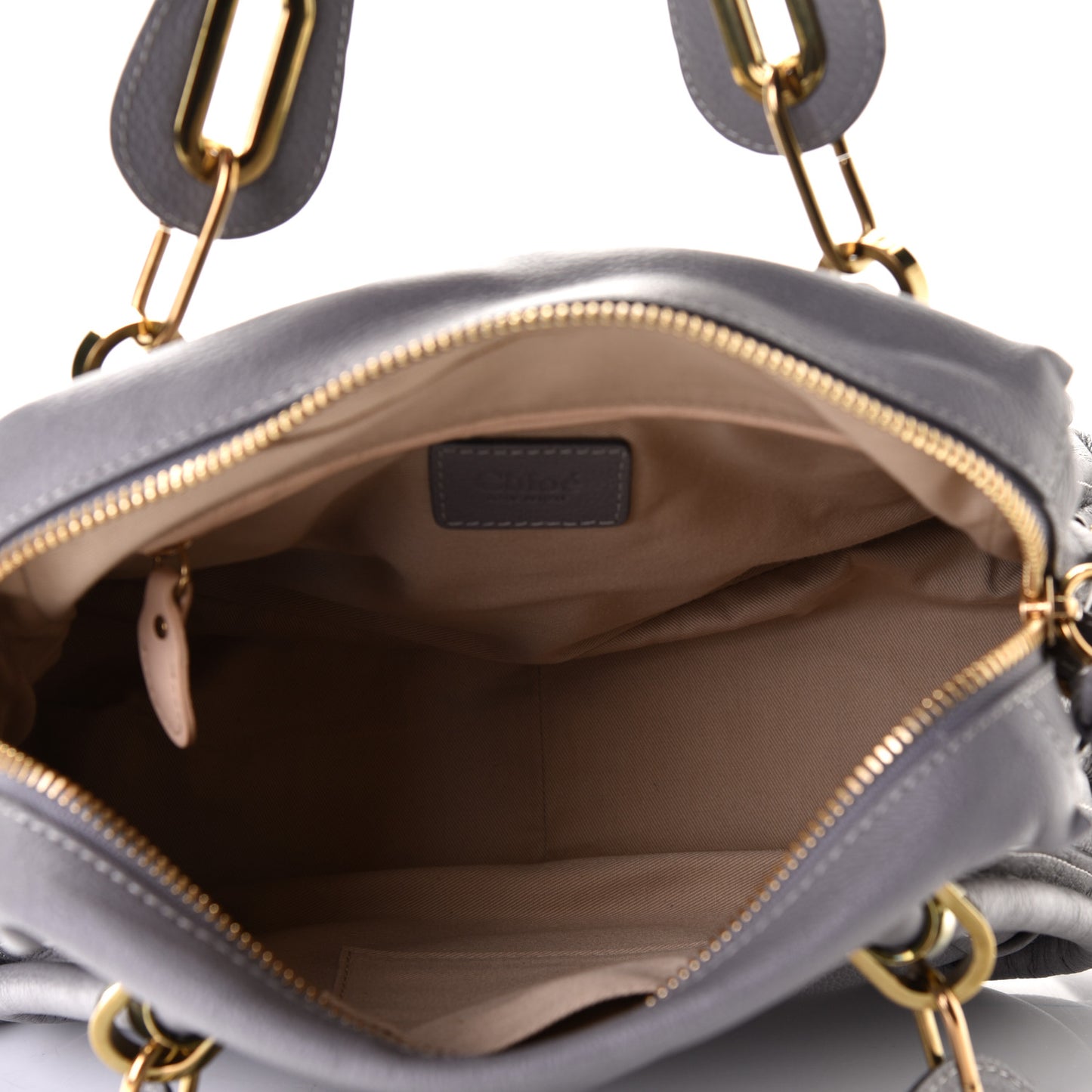 Calfskin Medium Paraty Cashmere Grey
