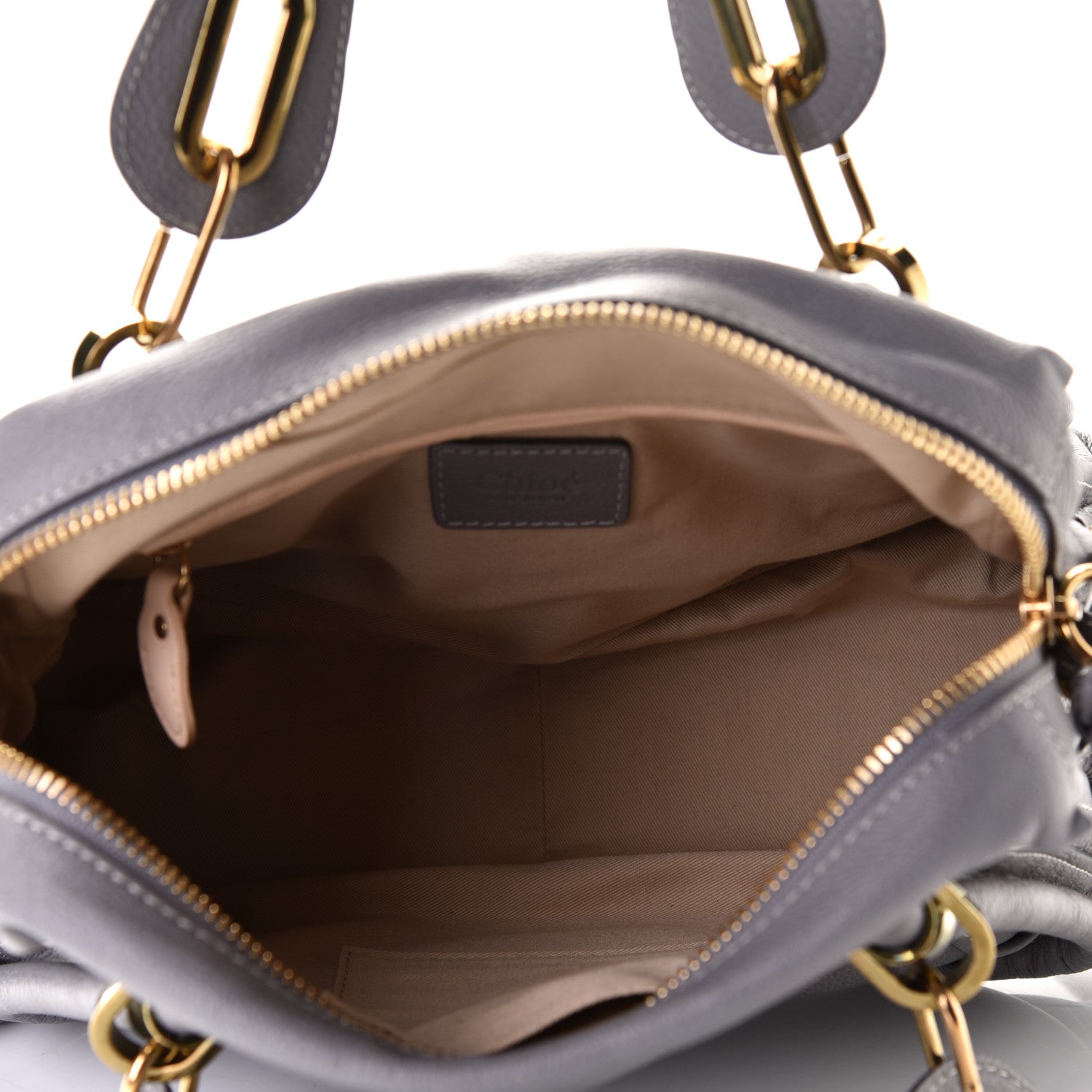 Chloe Calfskin Medium Paraty Cashmere Grey 5 of 9