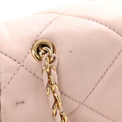 Salvatore Ferragamo Nappa Quilted Ginny Medium Crossbody Pink 12 of 12