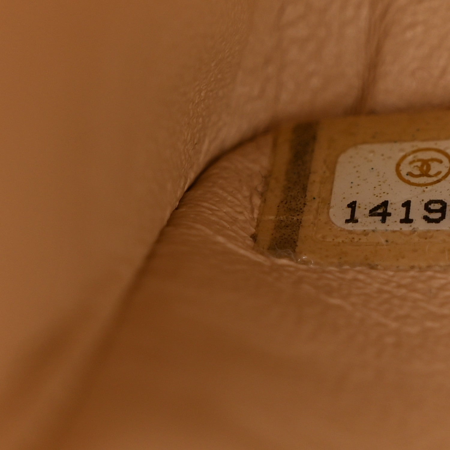 Chanel Caviar Quilted Medium Double Flap Beige 7 of 10