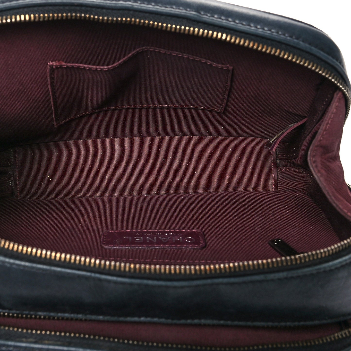 Lambskin Small Coco Boy Camera Case Black