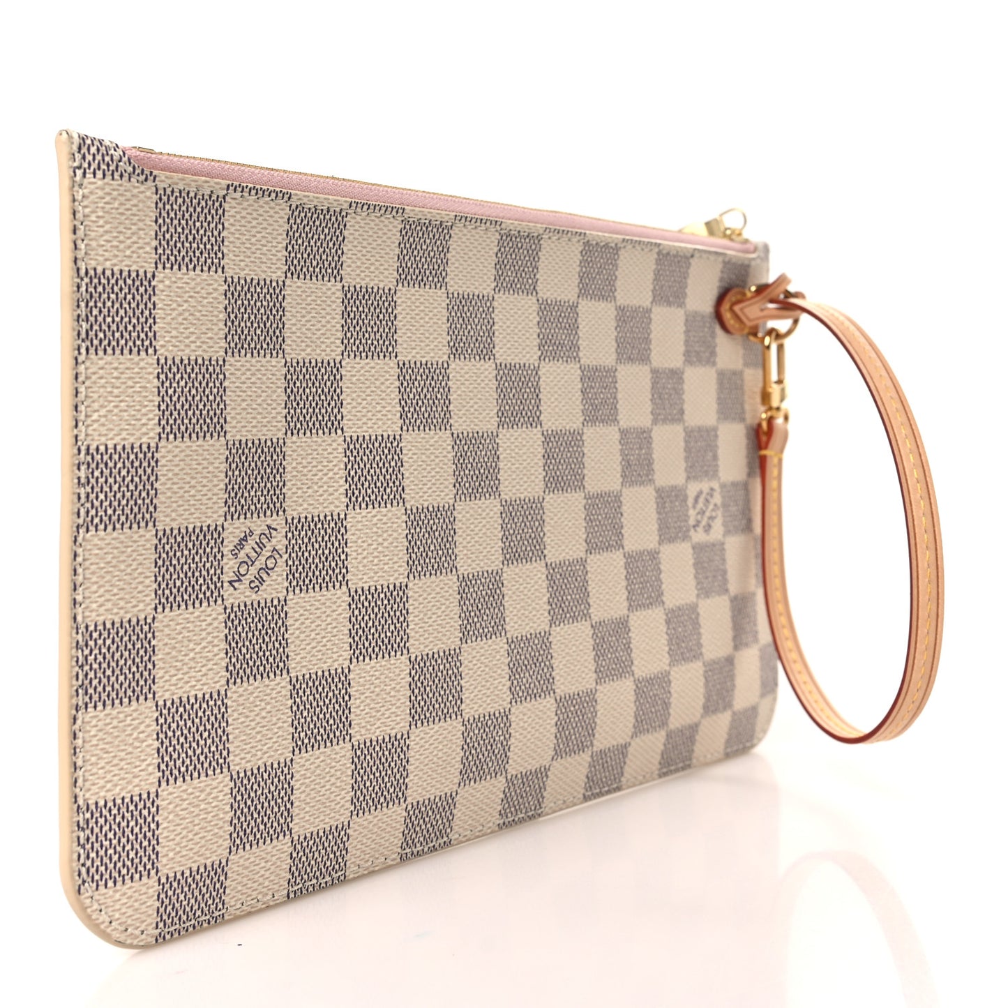 Damier Azur Neverfull MM GM Pochette Rose Ballerine