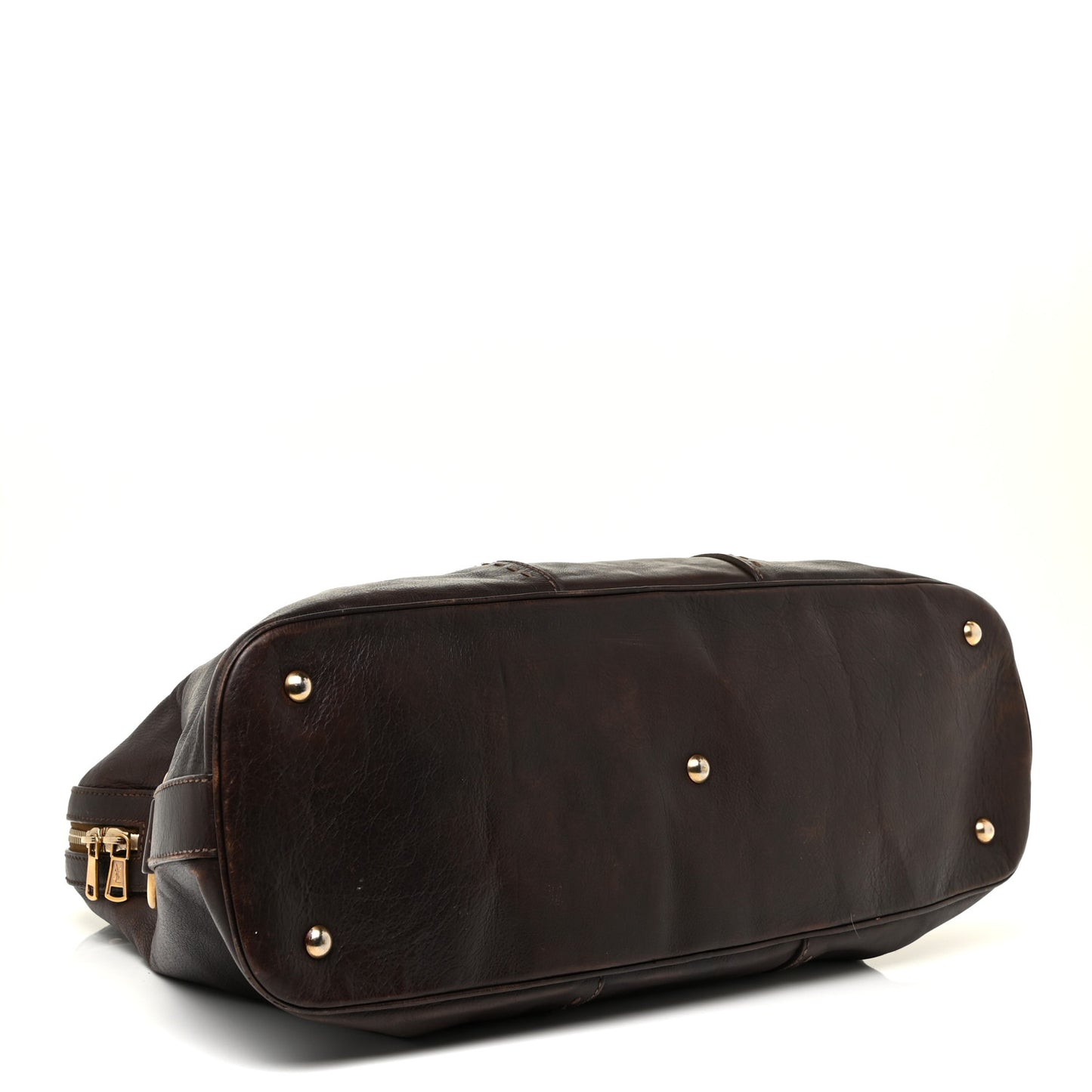 Calfskin Oversized Muse Dark Brown