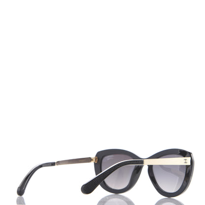 Chanel Stingray CC Polarized Sunglasses 6046-Q Black 4 of 7
