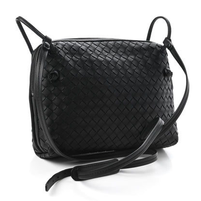 Bottega Veneta Nappa Intrecciato Nodini Bag Black 3 of 11