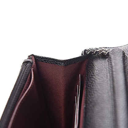 Chanel Caviar Quilted Wallet On Chain WOC Black 10 of 14