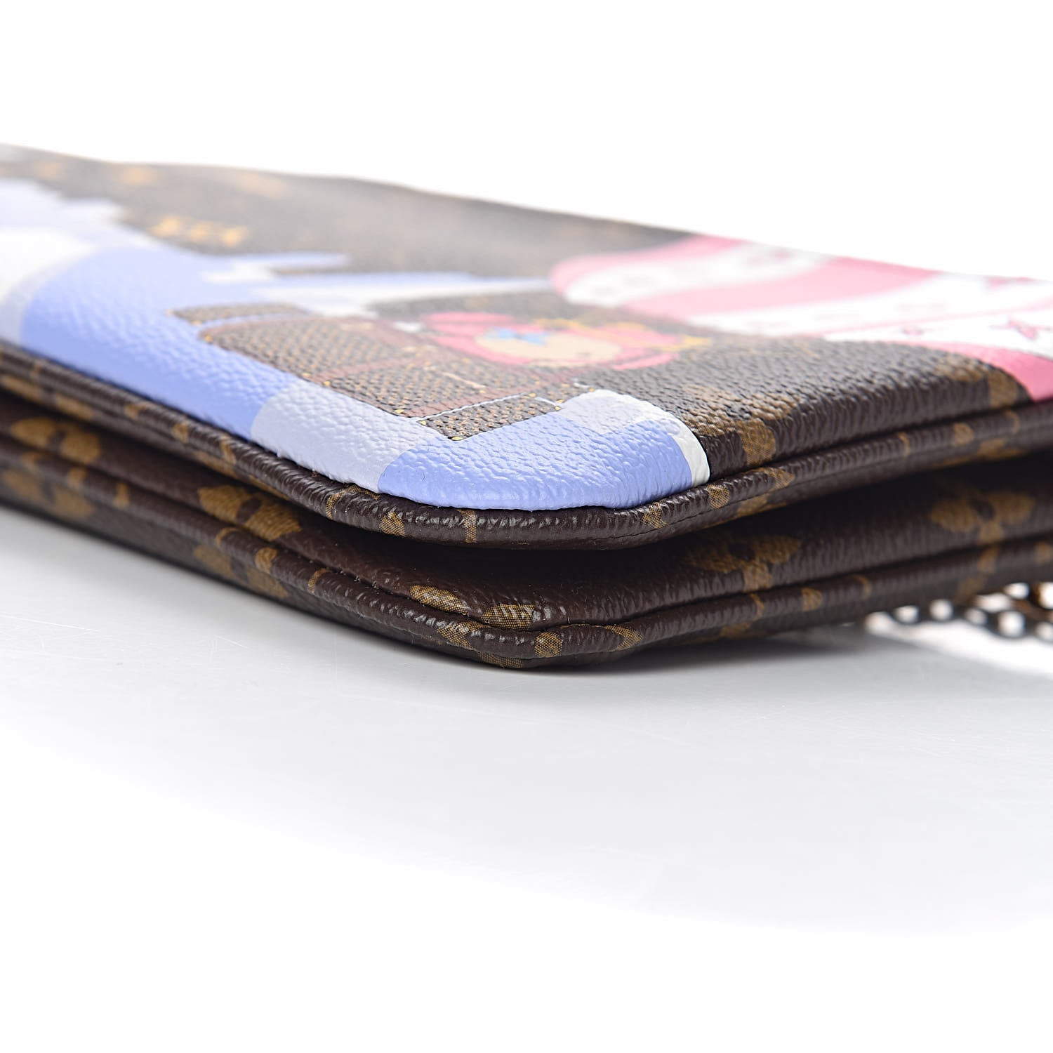 Louis Vuitton Monogram 2019 Christmas Animation Double Zip Pochette 9 of 10