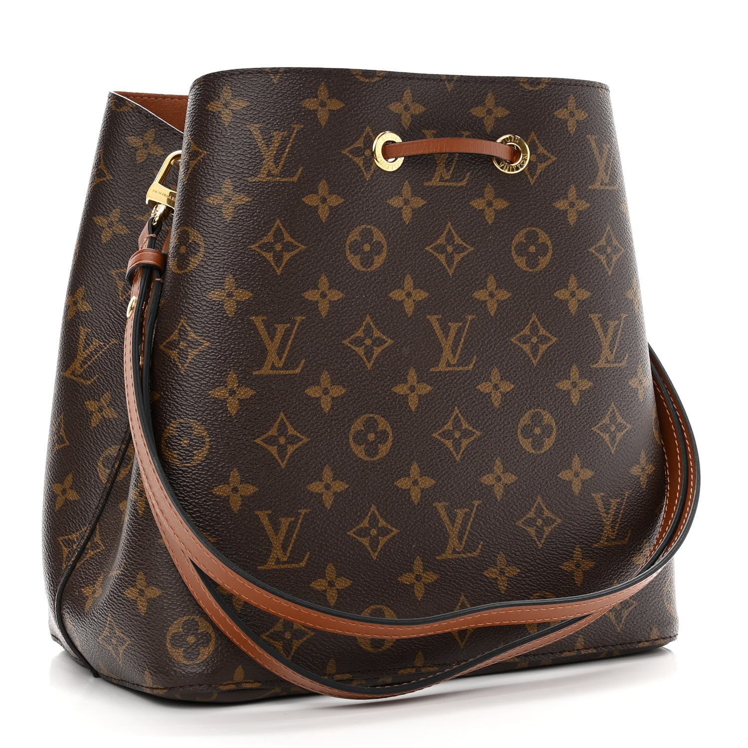 Louis Vuitton Monogram Neonoe MM Caramel 3 of 9