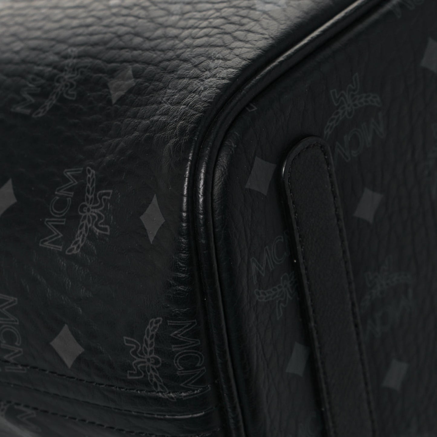 Visetos Medium Liz Reversible Shopper Tote Black