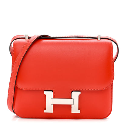 Hermes Tadelakt Constance 18 Capucine 1 of 10
