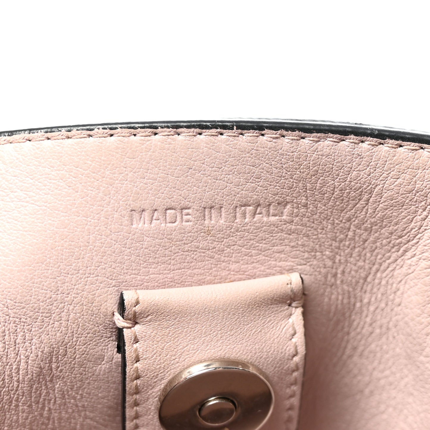 Smooth Calfskin Medium Diorissimo Tote Black Rose Poudre