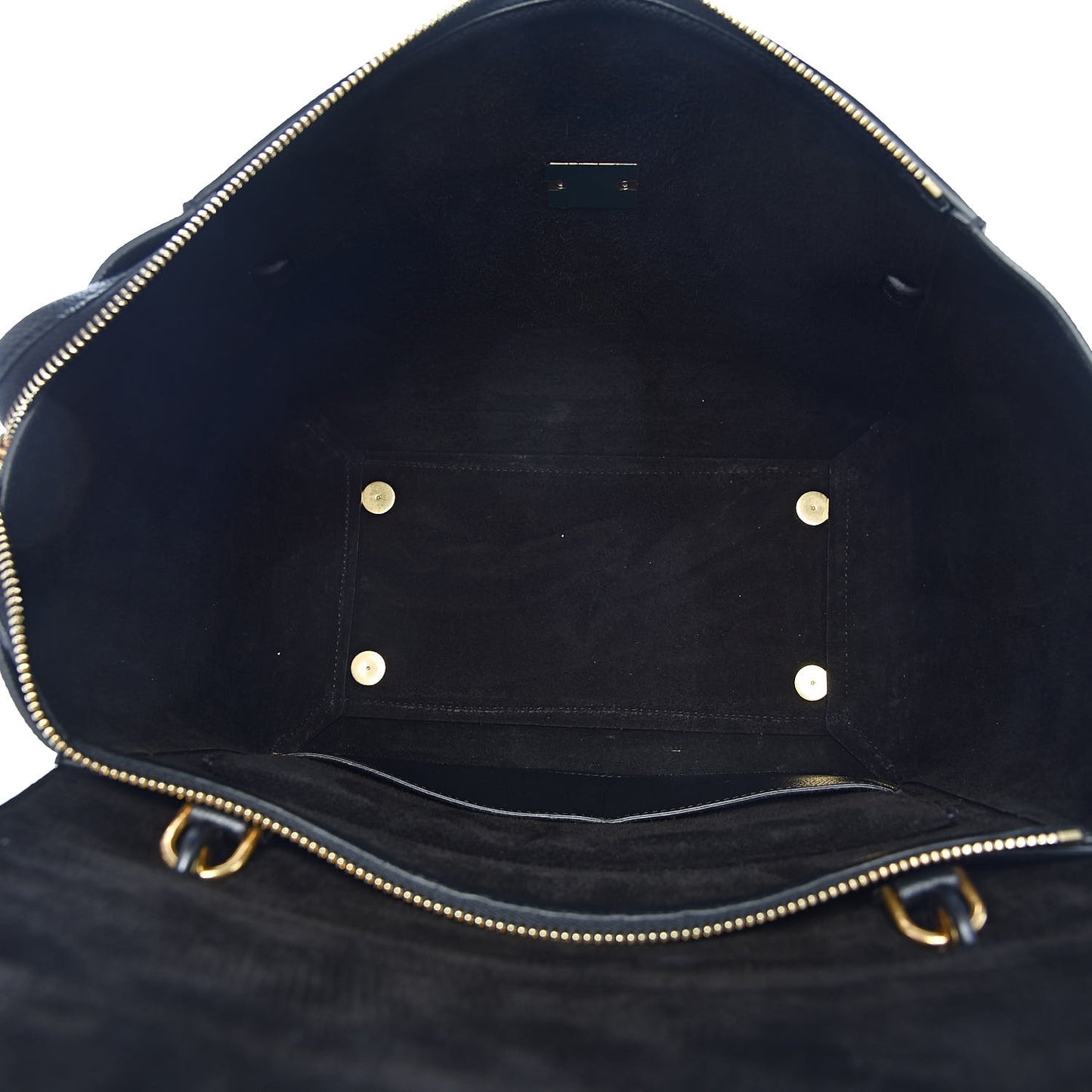 Grained Calfskin Mini Belt Bag Black