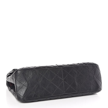 Chanel Aged Calfskin Quilted 2.55 Reissue 226 Flap Black 4 of 9