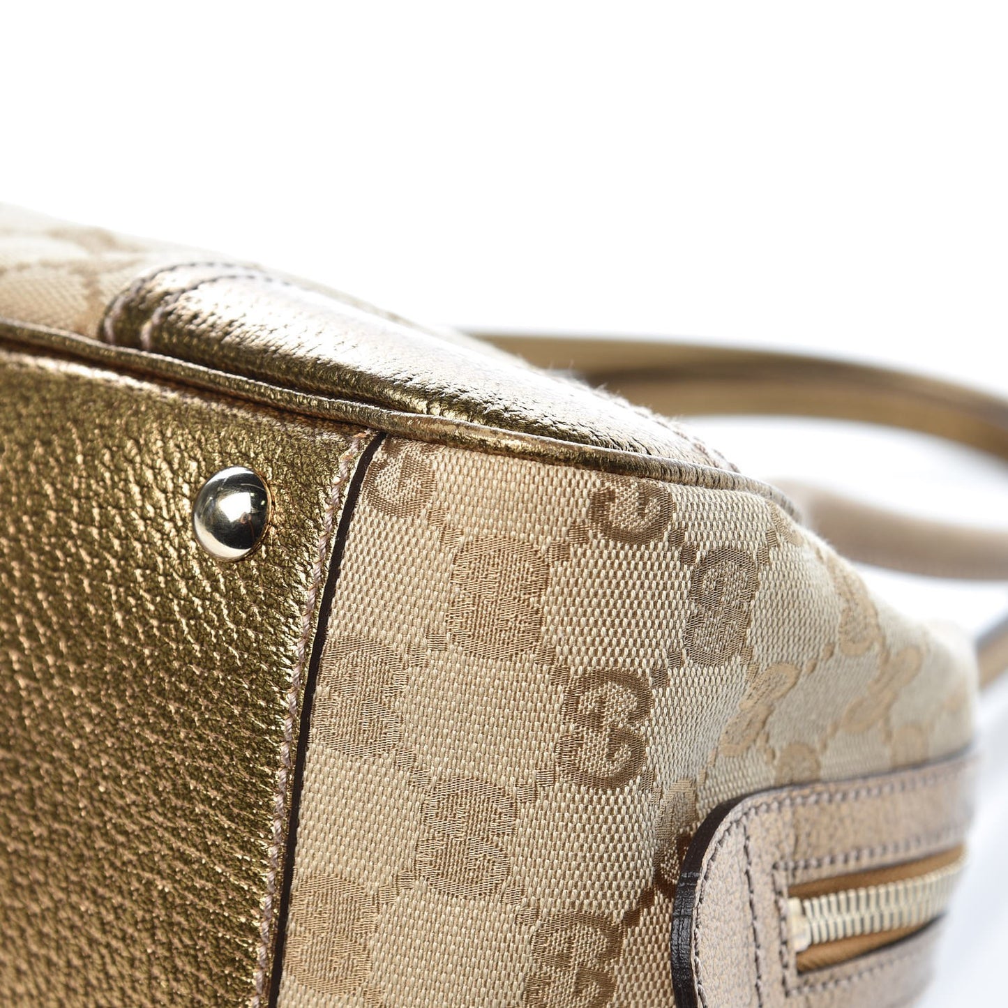 Monogram Small Princy Satchel Metallic