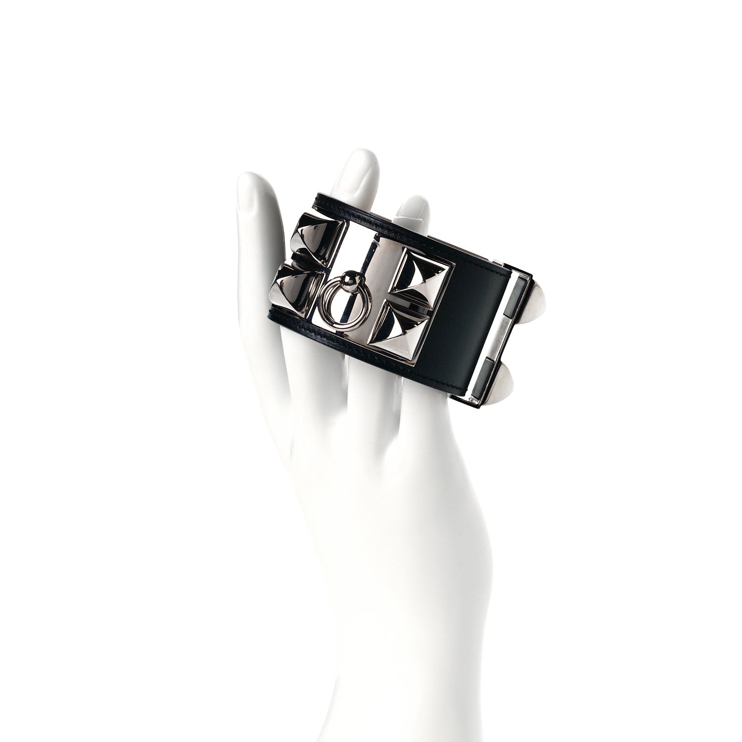 Hermes Chamonix Collier de Chien CDC Bracelet L Black 4 of 4