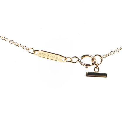 Tiffany 18K Yellow Gold Mini T Smile Pendant Necklace 4 of 6
