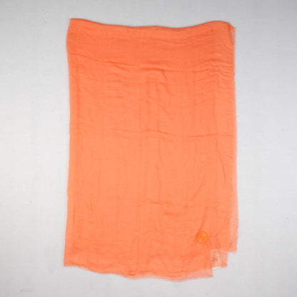 Chanel Modal Cashmere Sequins CC Scarf Orange 3 of 7