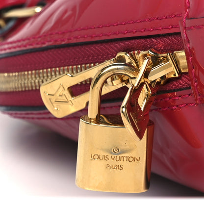 Louis Vuitton Vernis Alma BB Rose Indien 8 of 11