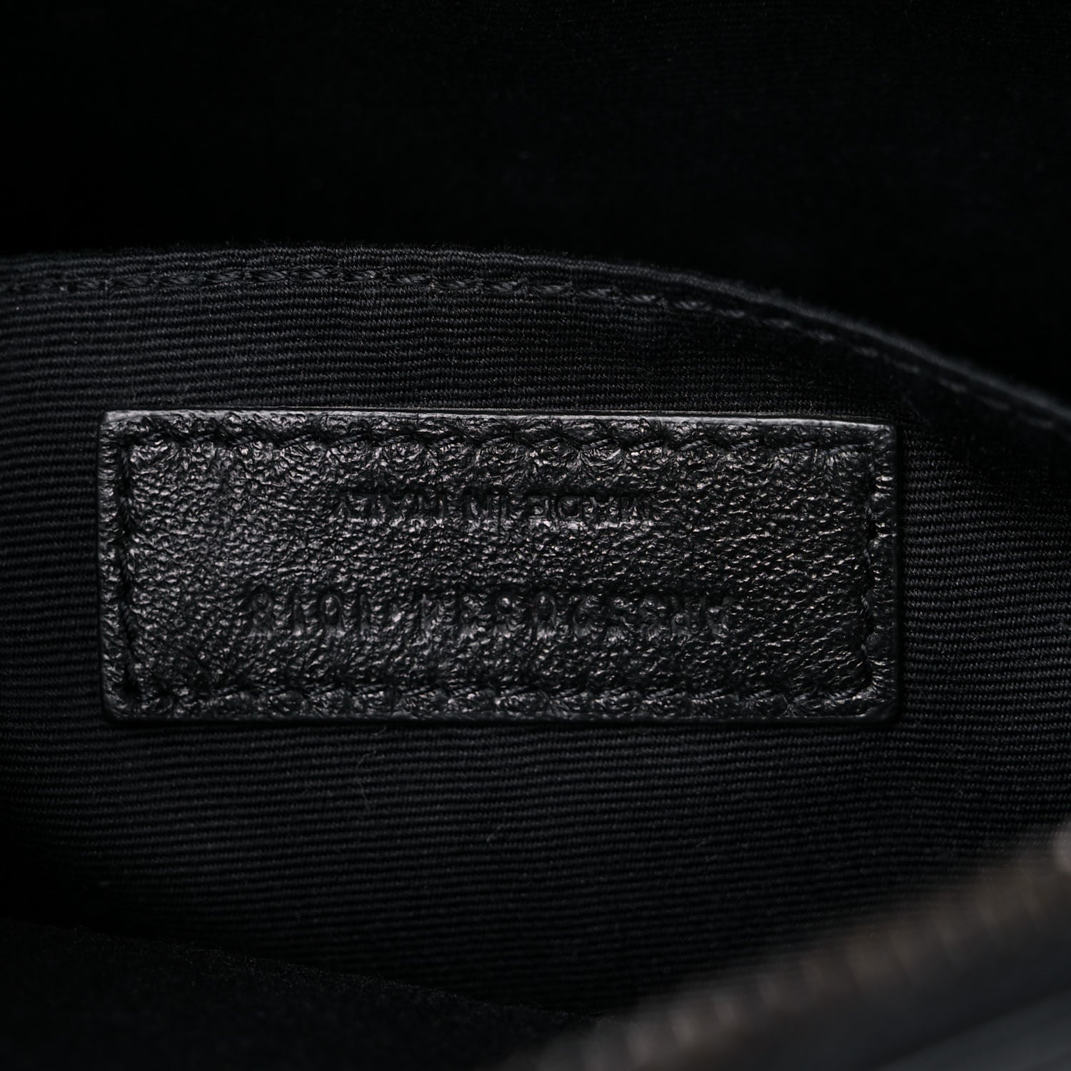 Saint Laurent Calfskin Matelasse Monogram Lou Camera Bag Black 7 of 16
