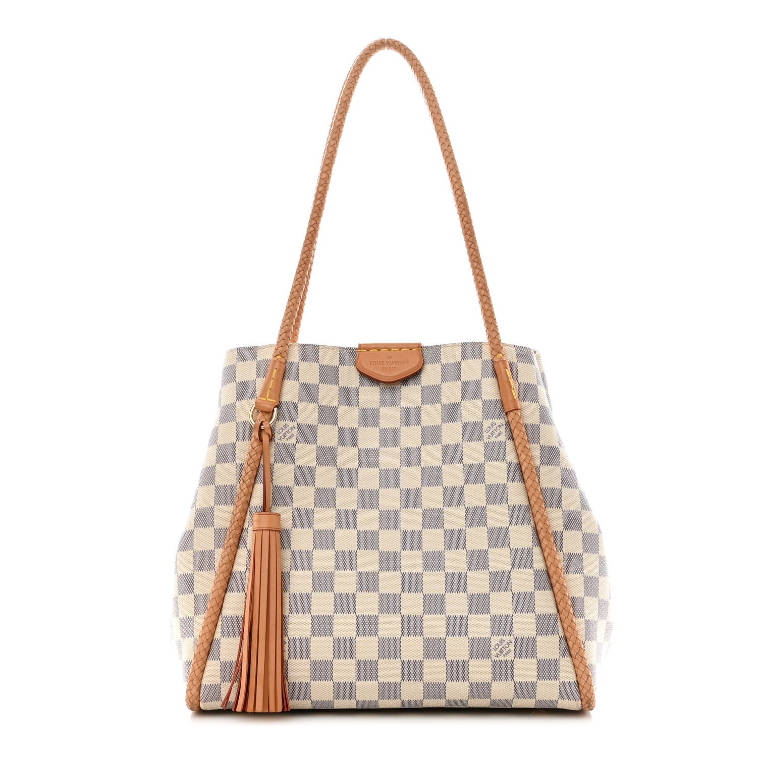 Louis Vuitton Damier Azur Propriano Rose Ballerine 1 of 11