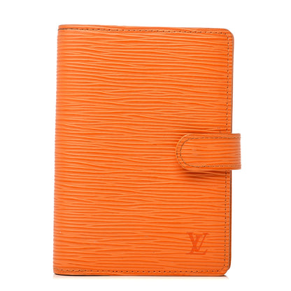 Louis Vuitton Epi Small Ring Agenda Cover Mandarin 1 of 9