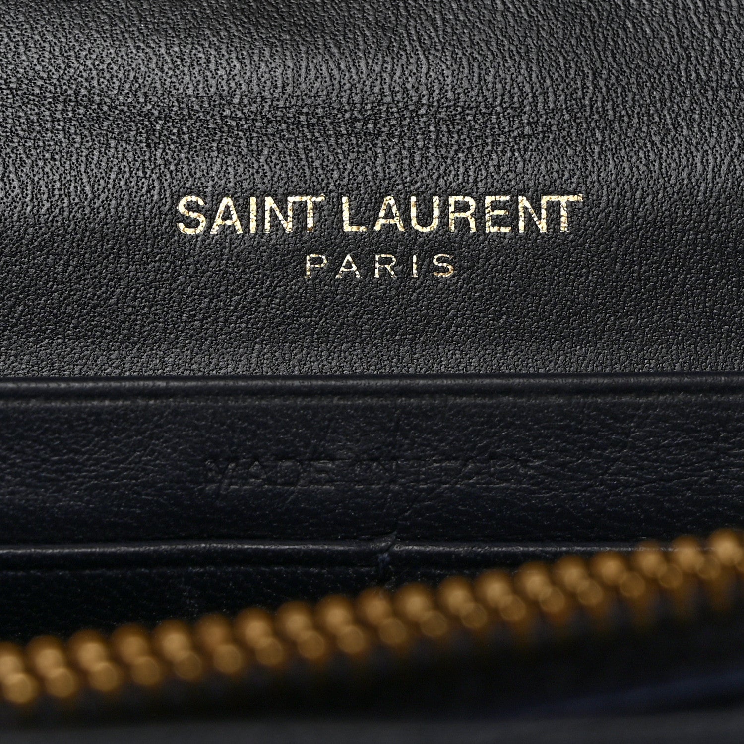 Saint Laurent Patent Calfskin Matelasse Monogram Medium Vicky Chain Bag Blue 6 of 10