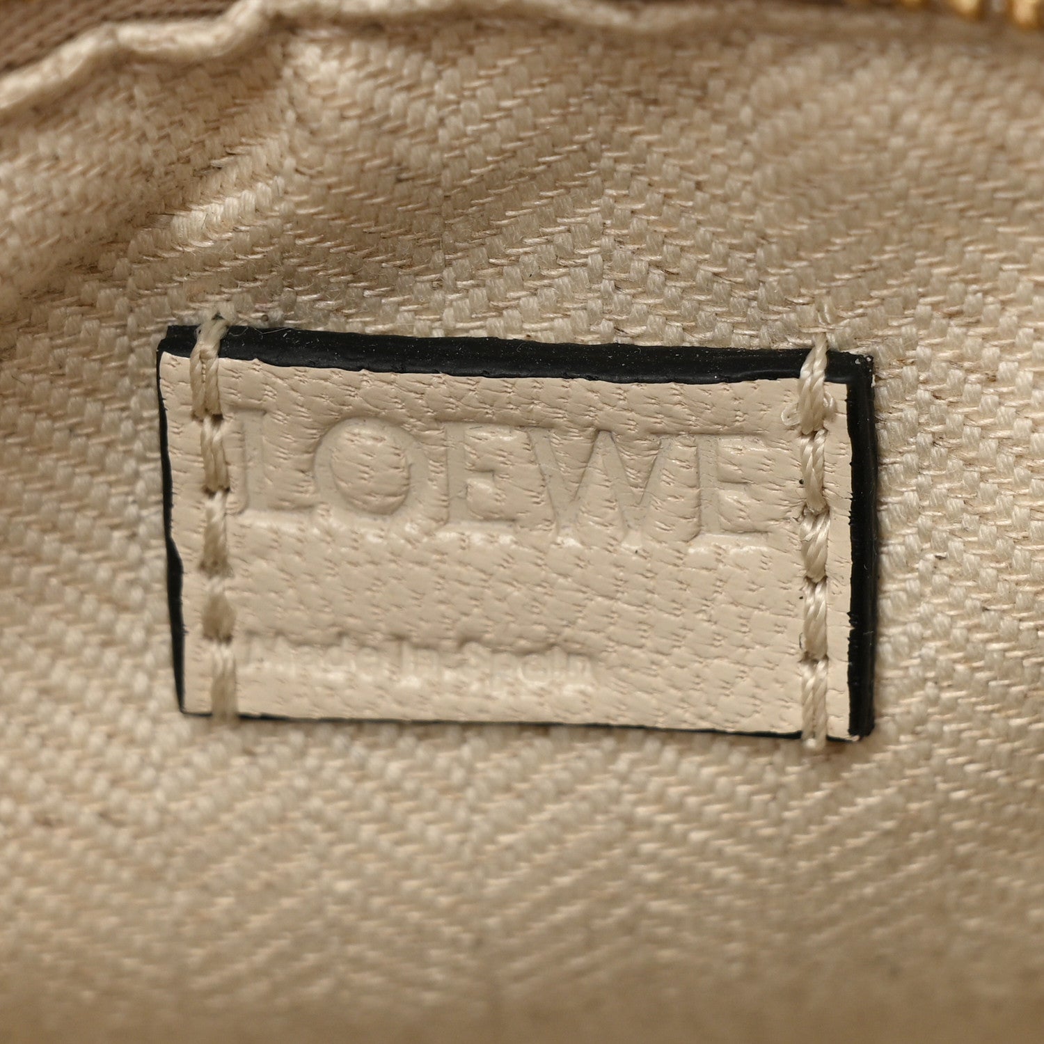 Loewe Goatskin Mini Puzzle Edge Bag Angora 6 of 9