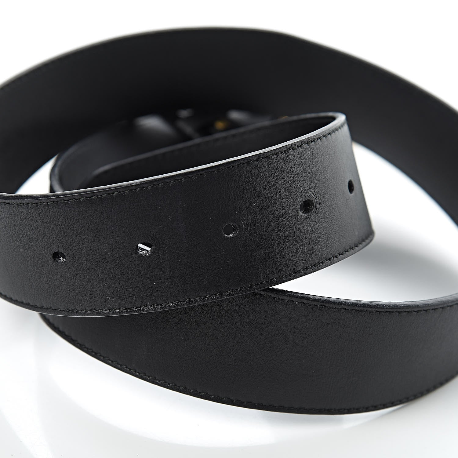 Gucci Calfskin Double G 40mm Belt 85 34 Black 6 of 6