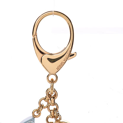 Louis Vuitton Resin Strass Glam Flower Bag Charm 3 of 5