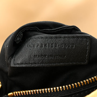 Saint Laurent Suede Calypso Crossbody Fallow 7 of 10