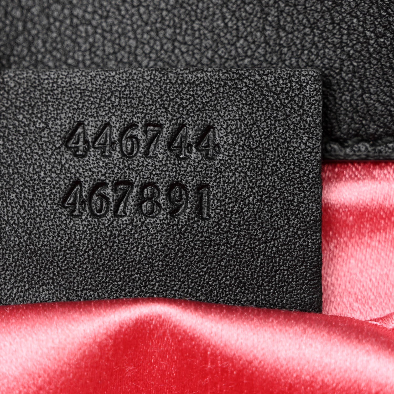 Gucci Velvet Matelasse Mini GG Marmont Shoulder Bag Black 7 of 10